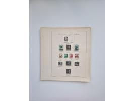 1850/1960(ca.), interessante ungebrauchte/postfrische und gestempelte Partie mit einigen Briefen, dabei Schaubek-Album ab Alt