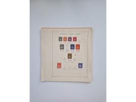 1850/1960(ca.), interessante ungebrauchte/postfrische und gestempelte Partie mit einigen Briefen, dabei Schaubek-Album ab Alt