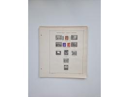 1850/1960(ca.), interessante ungebrauchte/postfrische und gestempelte Partie mit einigen Briefen, dabei Schaubek-Album ab Alt