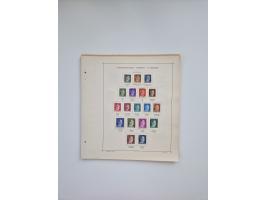 1850/1960(ca.), interessante ungebrauchte/postfrische und gestempelte Partie mit einigen Briefen, dabei Schaubek-Album ab Alt