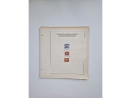 1850/1960(ca.), interessante ungebrauchte/postfrische und gestempelte Partie mit einigen Briefen, dabei Schaubek-Album ab Alt