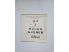 1850/1960(ca.), interessante ungebrauchte/postfrische und gestempelte Partie mit einigen Briefen, dabei Schaubek-Album ab Alt