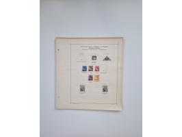 1850/1960(ca.), interessante ungebrauchte/postfrische und gestempelte Partie mit einigen Briefen, dabei Schaubek-Album ab Alt