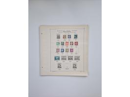 1850/1960(ca.), interessante ungebrauchte/postfrische und gestempelte Partie mit einigen Briefen, dabei Schaubek-Album ab Alt