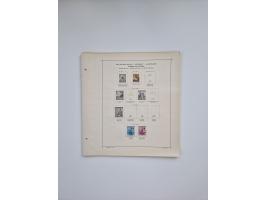 1850/1960(ca.), interessante ungebrauchte/postfrische und gestempelte Partie mit einigen Briefen, dabei Schaubek-Album ab Alt