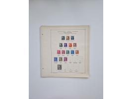 1850/1960(ca.), interessante ungebrauchte/postfrische und gestempelte Partie mit einigen Briefen, dabei Schaubek-Album ab Alt