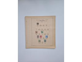1850/1960(ca.), interessante ungebrauchte/postfrische und gestempelte Partie mit einigen Briefen, dabei Schaubek-Album ab Alt