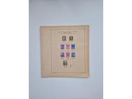 1850/1960(ca.), interessante ungebrauchte/postfrische und gestempelte Partie mit einigen Briefen, dabei Schaubek-Album ab Alt