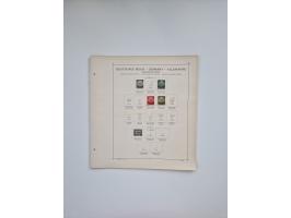 1850/1960(ca.), interessante ungebrauchte/postfrische und gestempelte Partie mit einigen Briefen, dabei Schaubek-Album ab Alt