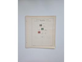 1850/1960(ca.), interessante ungebrauchte/postfrische und gestempelte Partie mit einigen Briefen, dabei Schaubek-Album ab Alt