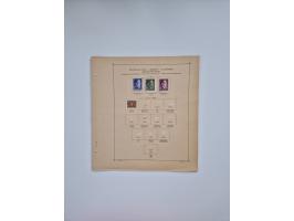 1850/1960(ca.), interessante ungebrauchte/postfrische und gestempelte Partie mit einigen Briefen, dabei Schaubek-Album ab Alt