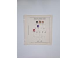 1850/1960(ca.), interessante ungebrauchte/postfrische und gestempelte Partie mit einigen Briefen, dabei Schaubek-Album ab Alt