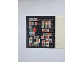 1850/1960(ca.), interessante ungebrauchte/postfrische und gestempelte Partie mit einigen Briefen, dabei Schaubek-Album ab Alt