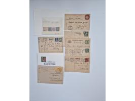 1850/1960(ca.), interessante ungebrauchte/postfrische und gestempelte Partie mit einigen Briefen, dabei Schaubek-Album ab Alt