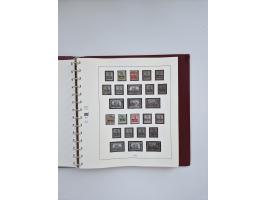 1850/1960(ca.), interessante ungebrauchte/postfrische und gestempelte Partie mit einigen Briefen, dabei Schaubek-Album ab Alt