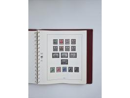 1850/1960(ca.), interessante ungebrauchte/postfrische und gestempelte Partie mit einigen Briefen, dabei Schaubek-Album ab Alt