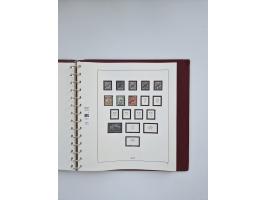 1850/1960(ca.), interessante ungebrauchte/postfrische und gestempelte Partie mit einigen Briefen, dabei Schaubek-Album ab Alt