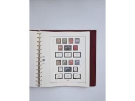 1850/1960(ca.), interessante ungebrauchte/postfrische und gestempelte Partie mit einigen Briefen, dabei Schaubek-Album ab Alt