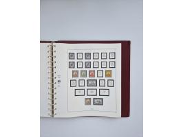 1850/1960(ca.), interessante ungebrauchte/postfrische und gestempelte Partie mit einigen Briefen, dabei Schaubek-Album ab Alt