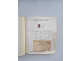 1850/1960(ca.), interessante ungebrauchte/postfrische und gestempelte Partie mit einigen Briefen, dabei Schaubek-Album ab Alt