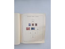 1850/1960(ca.), interessante ungebrauchte/postfrische und gestempelte Partie mit einigen Briefen, dabei Schaubek-Album ab Alt