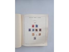 1850/1960(ca.), interessante ungebrauchte/postfrische und gestempelte Partie mit einigen Briefen, dabei Schaubek-Album ab Alt