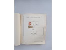 1850/1960(ca.), interessante ungebrauchte/postfrische und gestempelte Partie mit einigen Briefen, dabei Schaubek-Album ab Alt