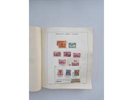 1850/1960(ca.), interessante ungebrauchte/postfrische und gestempelte Partie mit einigen Briefen, dabei Schaubek-Album ab Alt