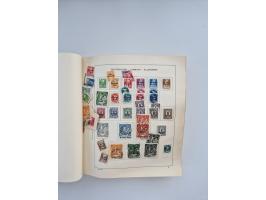 1850/1960(ca.), interessante ungebrauchte/postfrische und gestempelte Partie mit einigen Briefen, dabei Schaubek-Album ab Alt