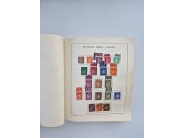 1850/1960(ca.), interessante ungebrauchte/postfrische und gestempelte Partie mit einigen Briefen, dabei Schaubek-Album ab Alt