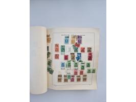 1850/1960(ca.), interessante ungebrauchte/postfrische und gestempelte Partie mit einigen Briefen, dabei Schaubek-Album ab Alt