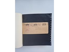 1850/1960(ca.), interessante ungebrauchte/postfrische und gestempelte Partie mit einigen Briefen, dabei Schaubek-Album ab Alt