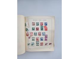 1850/1960(ca.), interessante ungebrauchte/postfrische und gestempelte Partie mit einigen Briefen, dabei Schaubek-Album ab Alt