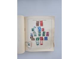 1850/1960(ca.), interessante ungebrauchte/postfrische und gestempelte Partie mit einigen Briefen, dabei Schaubek-Album ab Alt