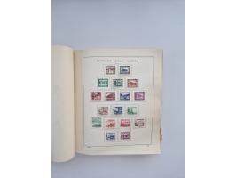 1850/1960(ca.), interessante ungebrauchte/postfrische und gestempelte Partie mit einigen Briefen, dabei Schaubek-Album ab Alt