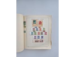 1850/1960(ca.), interessante ungebrauchte/postfrische und gestempelte Partie mit einigen Briefen, dabei Schaubek-Album ab Alt