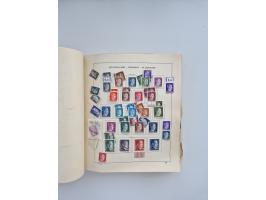 1850/1960(ca.), interessante ungebrauchte/postfrische und gestempelte Partie mit einigen Briefen, dabei Schaubek-Album ab Alt