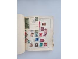 1850/1960(ca.), interessante ungebrauchte/postfrische und gestempelte Partie mit einigen Briefen, dabei Schaubek-Album ab Alt