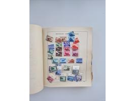 1850/1960(ca.), interessante ungebrauchte/postfrische und gestempelte Partie mit einigen Briefen, dabei Schaubek-Album ab Alt