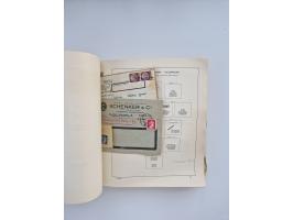 1850/1960(ca.), interessante ungebrauchte/postfrische und gestempelte Partie mit einigen Briefen, dabei Schaubek-Album ab Alt