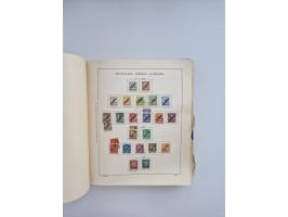 1850/1960(ca.), interessante ungebrauchte/postfrische und gestempelte Partie mit einigen Briefen, dabei Schaubek-Album ab Alt