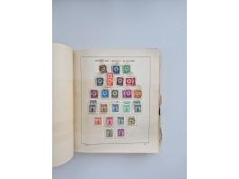 1850/1960(ca.), interessante ungebrauchte/postfrische und gestempelte Partie mit einigen Briefen, dabei Schaubek-Album ab Alt