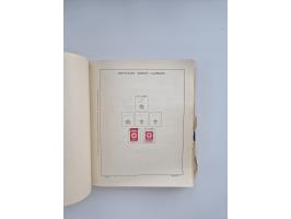 1850/1960(ca.), interessante ungebrauchte/postfrische und gestempelte Partie mit einigen Briefen, dabei Schaubek-Album ab Alt