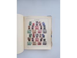 1850/1960(ca.), interessante ungebrauchte/postfrische und gestempelte Partie mit einigen Briefen, dabei Schaubek-Album ab Alt