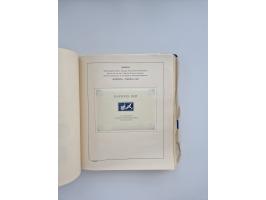 1850/1960(ca.), interessante ungebrauchte/postfrische und gestempelte Partie mit einigen Briefen, dabei Schaubek-Album ab Alt