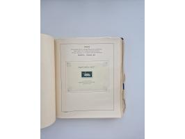 1850/1960(ca.), interessante ungebrauchte/postfrische und gestempelte Partie mit einigen Briefen, dabei Schaubek-Album ab Alt