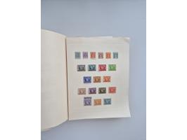 1850/1960(ca.), interessante ungebrauchte/postfrische und gestempelte Partie mit einigen Briefen, dabei Schaubek-Album ab Alt