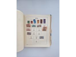 1850/1960(ca.), interessante ungebrauchte/postfrische und gestempelte Partie mit einigen Briefen, dabei Schaubek-Album ab Alt