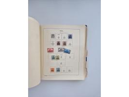 1850/1960(ca.), interessante ungebrauchte/postfrische und gestempelte Partie mit einigen Briefen, dabei Schaubek-Album ab Alt