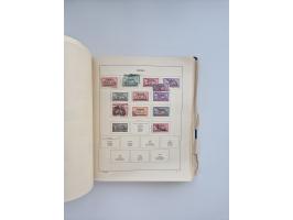 1850/1960(ca.), interessante ungebrauchte/postfrische und gestempelte Partie mit einigen Briefen, dabei Schaubek-Album ab Alt